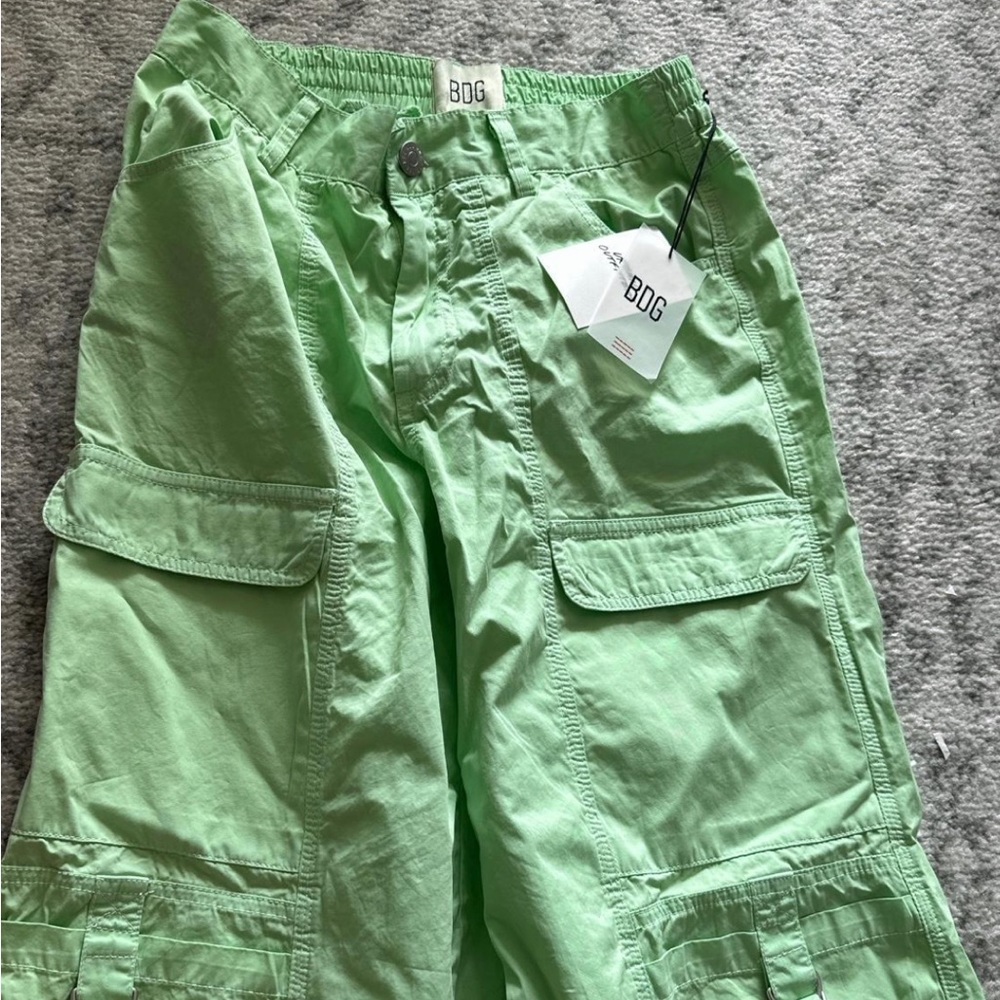 BDG lime green Cargo Pants NWT Urban Outfitters